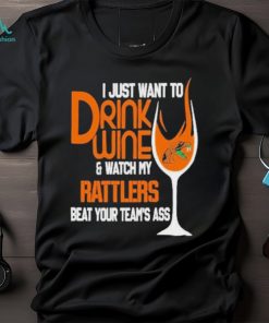 Florida A&m Rattlersi Just Want To Drink Wine Shirt