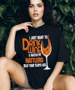 Florida A&m Rattlersi Just Want To Drink Wine Shirt