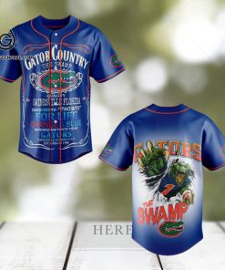 Florida Gators Classic All Over Printed Baseball Jersey