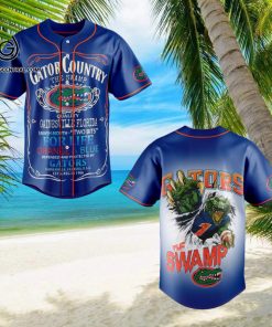 Florida Gators Classic All Over Printed Baseball Jersey