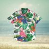 Florida Gators Black Floral Hawaiian Shirt