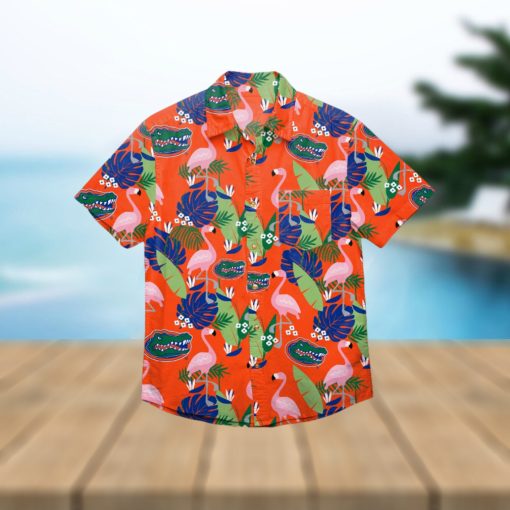 Florida Gators Floral Hawaiian Shirt