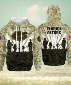 Florida Gators Military All Over Printed 3D Hoodie Winter Gift