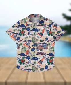 Florida Gators Thematic Stadium Print Hawaiian Shirt