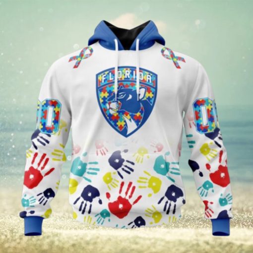 Florida Panthers Hoodie Special Autism Awareness Design Hoodie