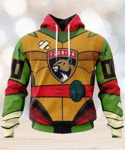 Florida Panthers Hoodie Special Teenage Mutant Ninja Turtles Design Hoodie