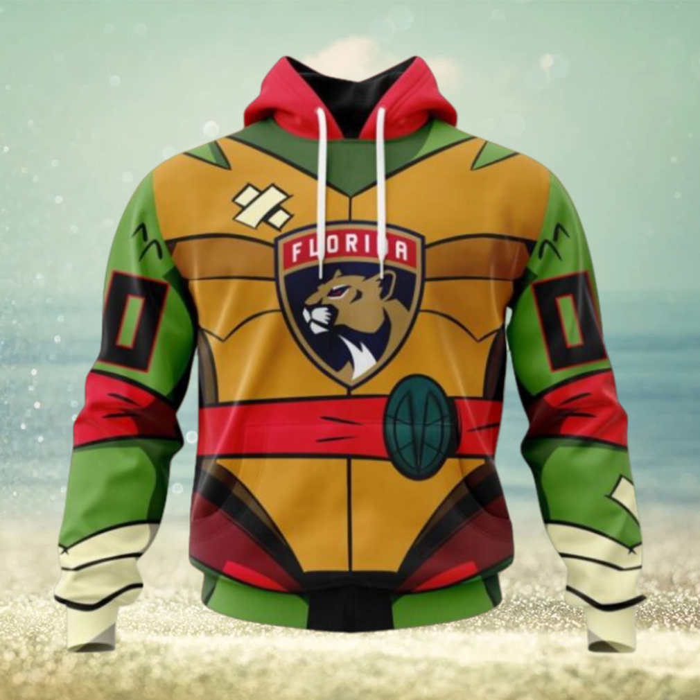 Florida Panthers Hoodie Special Teenage Mutant Ninja Turtles Design Hoodie Florida Panthers Hoodie Special Teenage Mutant Ninja Turtles Design Hoodie