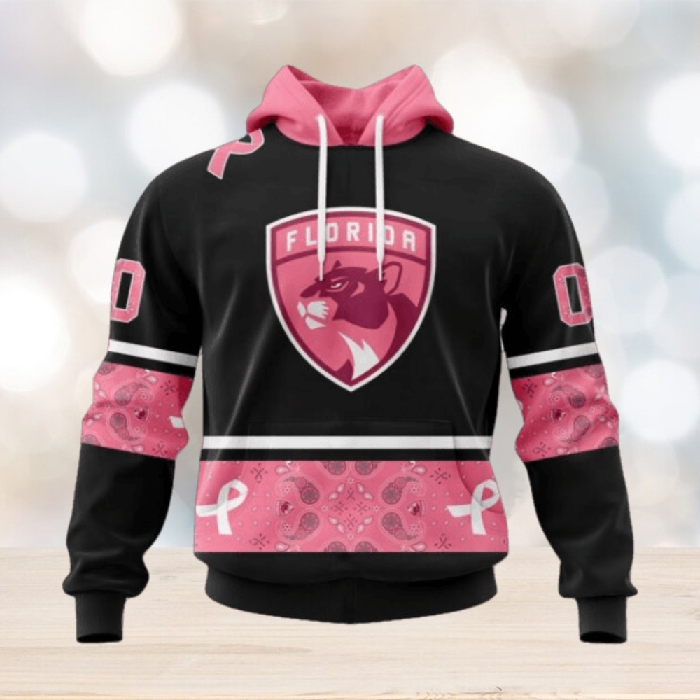 Florida Panthers Hoodie Specialized Design In Classic Style With Paisley! WE WEAR PINK BREAST CANCER Hoodie Florida Panthers Hoodie Specialized Design In Classic Style With Paisley! WE WEAR PINK BREAST CANCER Hoodie