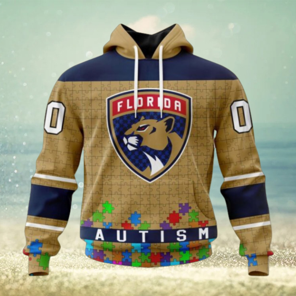 Florida Panthers Hoodie Specialized Unisex Kits Hockey Fights Against Autism Hoodie Florida Panthers Hoodie Specialized Unisex Kits Hockey Fights Against Autism Hoodie