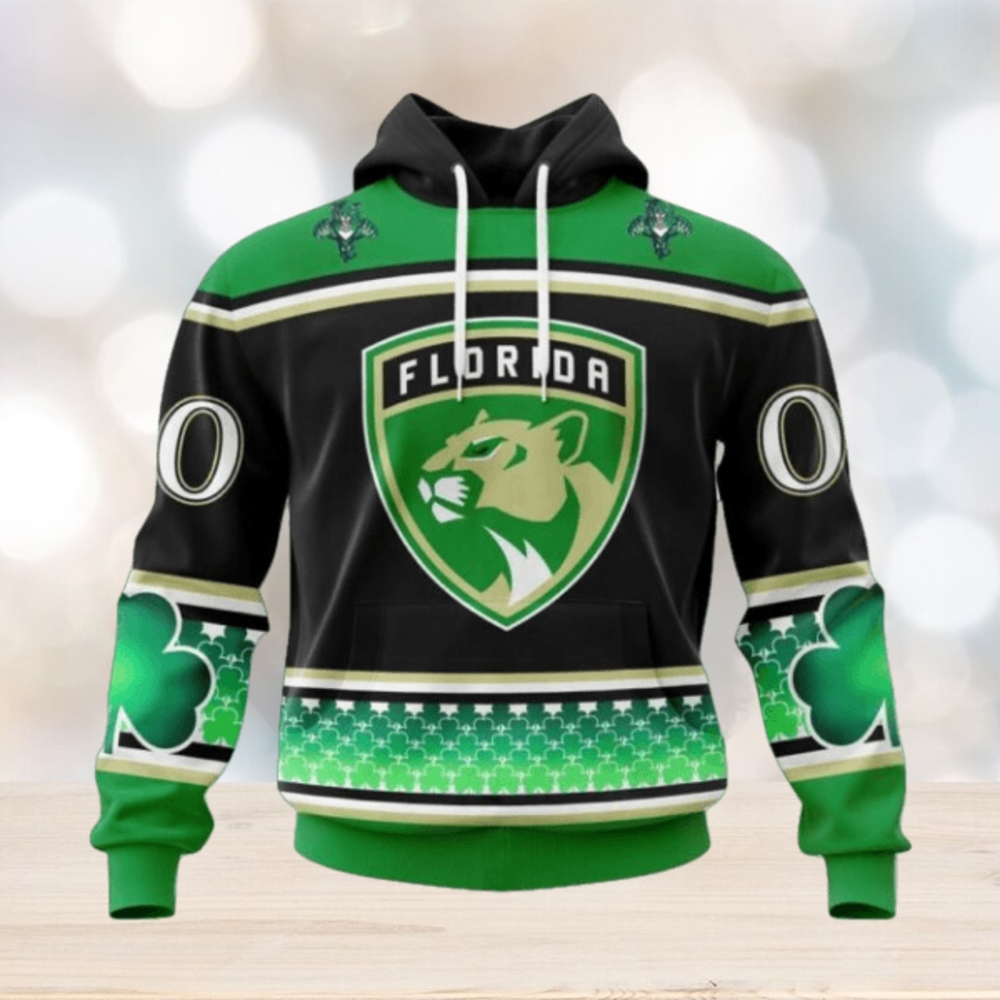 Florida Panthers Specialized Hockey Celebrate St Patrick’s Day Hoodie Florida Panthers Specialized Hockey Celebrate St Patrick’s Day Hoodie