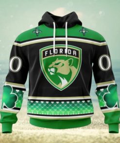 Florida Panthers Specialized Hockey Celebrate St Patrick’s Day Hoodie