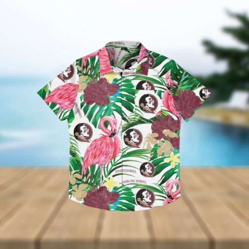 Florida State Seminoles Flamingo Hawaiian Shirt