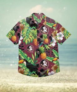 Florida State Seminoles Floral Hawaiian Shirt