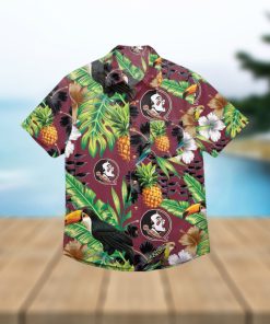 Florida State Seminoles Floral Hawaiian Shirt