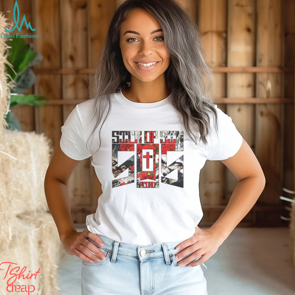 Flower Sick of sin Sos records shirt Flower Sick of sin Sos records shirt
