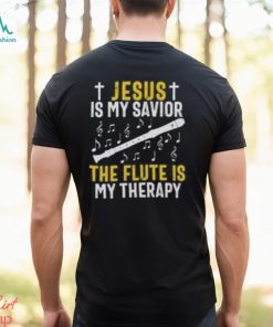 Flute Player Christian Women Girls Men Flutist Jesus Worship Classic T Shirt