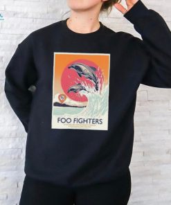 Foo Fighters 24 January 2024 Apollo Projects Stadium Christ Church New Zealand Poster By Chris Thornley T Shirt