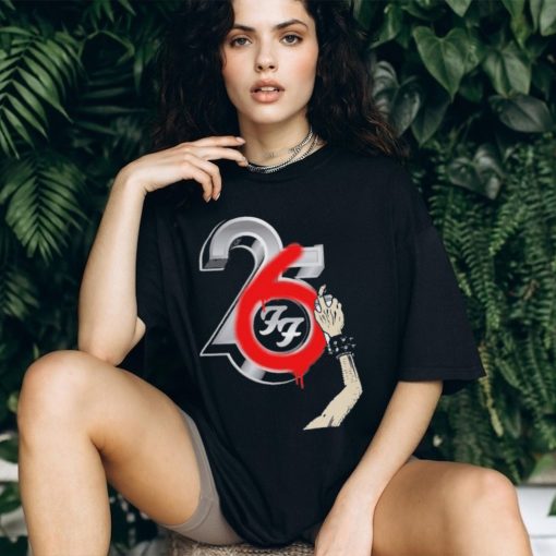 Foo Fighters 26th Anniversary T shirts