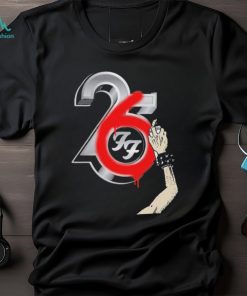 Foo Fighters 26th Anniversary T shirts