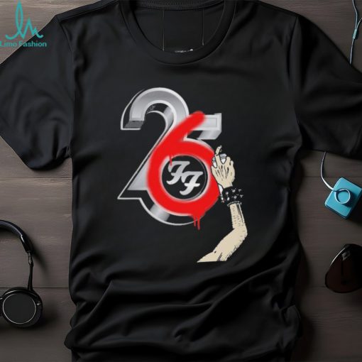 Foo Fighters 26th Anniversary T shirts