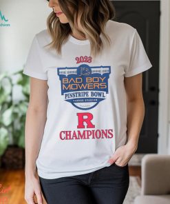Football Bad Boy Mowers Pinstripe Bowl Champions 2023 Shirt