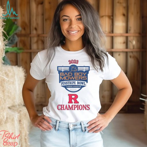 Football Bad Boy Mowers Pinstripe Bowl Champions 2023 Shirt