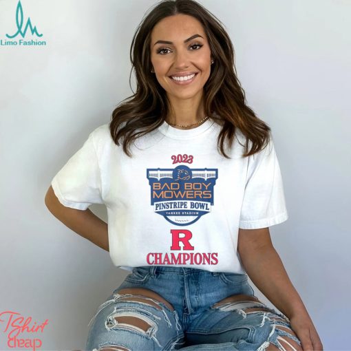 Football Bad Boy Mowers Pinstripe Bowl Champions 2023 Shirt