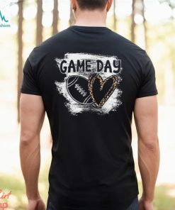 Football Game Day Wo Leopard Cheetah Shirt