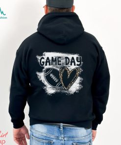 Football Game Day Wo Leopard Cheetah Shirt