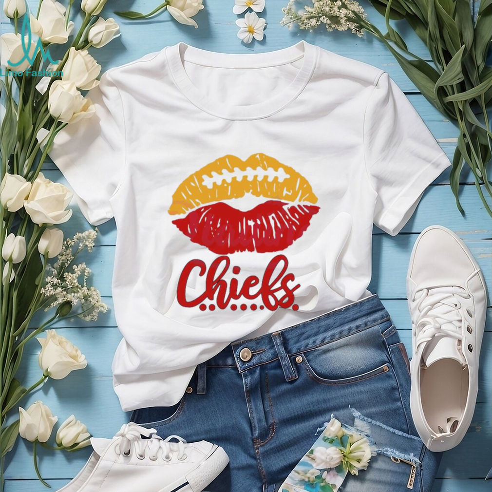 Football Lips Kansas City Chiefs Shirt Football Lips Kansas City Chiefs Shirt
