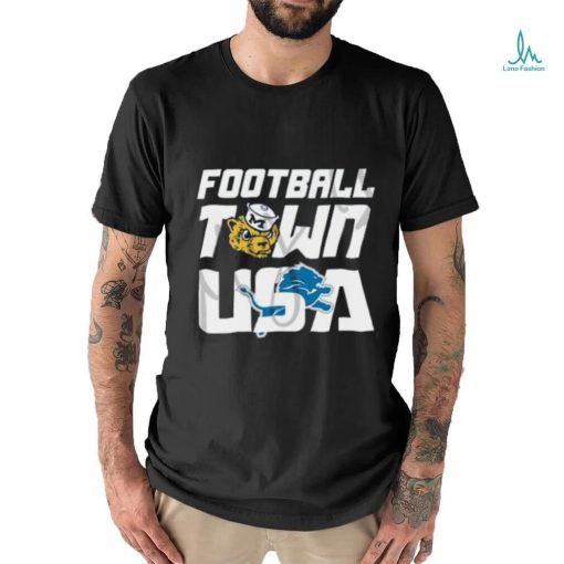 Football Town USA Wolverines Lions Shirt
