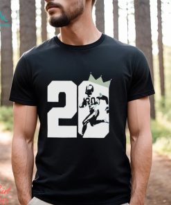 Football player number 20 King crown shirt, hoodie, sweater, long sleeve and tank top Football player number 20 King crown shirt