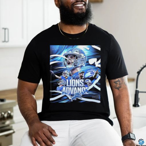 For The First Time In 31 Seasons Detroit Lions Are Headed To The NFC Championship Game Classic T Shirt
