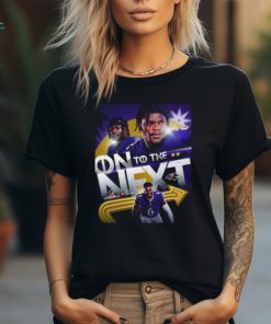 For The First Time In Team History Baltimore Ravens Host The AFC Championship 2024 NFL Playoffs On To The Next Unisex T Shirt