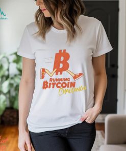Fran Finney Running Bitcoin Challenge t shirt