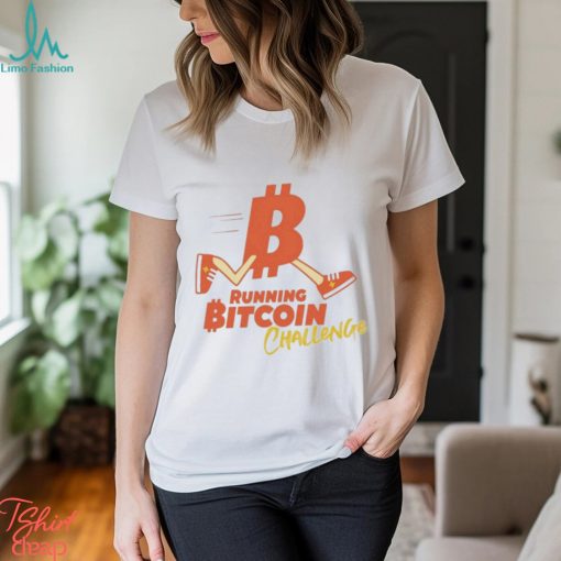 Fran Finney Running Bitcoin Challenge t shirt