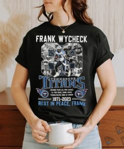 Frank Wycheck Tennessee Second Team All Pro Shirt