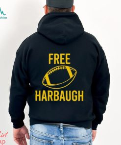 Free Harbaugh Football for Michigan Lovers T Shirt