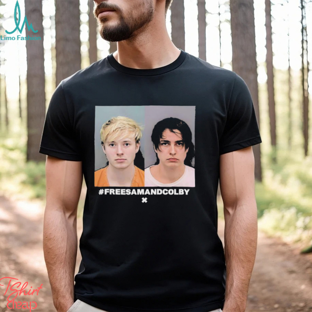 Freesamandcobly Mugshot Shirt Freesamandcobly Mugshot Shirt