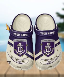 Fremantle Football Club AFL Classic Custom Name Crocs Clogs Shoes