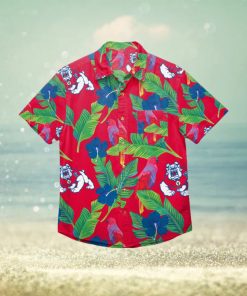 Fresno State Bulldogs Floral Hawaiian Shirt