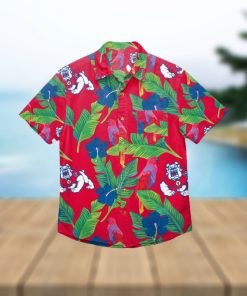 Fresno State Bulldogs Floral Hawaiian Shirt