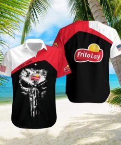 Frito Lay Vacation Logo Brand Hawaiian Shirt Skull Gift Summer Custom Name