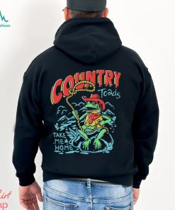 Frog country toads take me home shirt