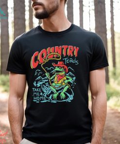 Frog country toads take me home shirt