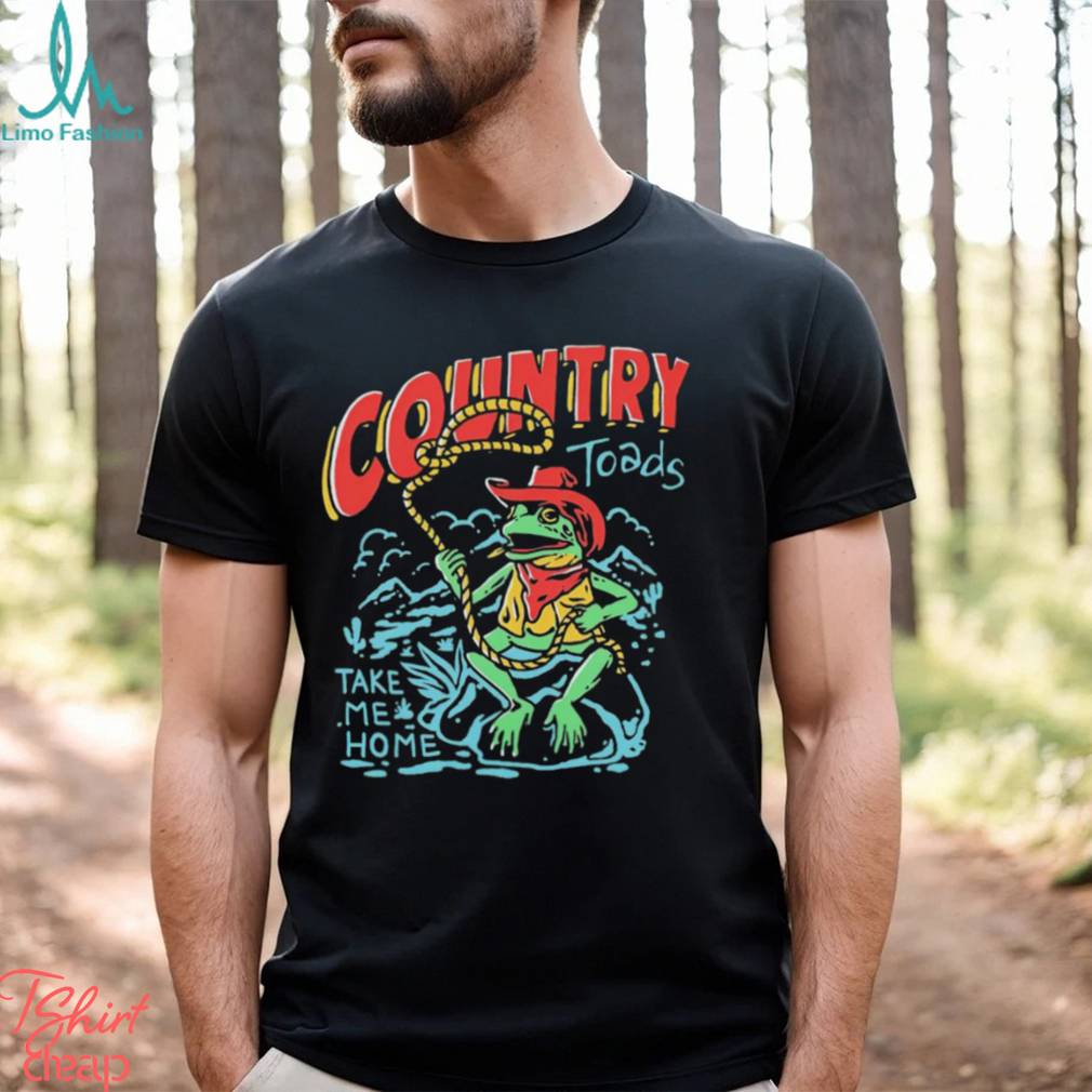 Frog country toads take me home shirt Frog country toads take me home shirt