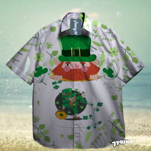 Fun Clover St Patricks Day Ireland Shamrok Hawaiian Shirt