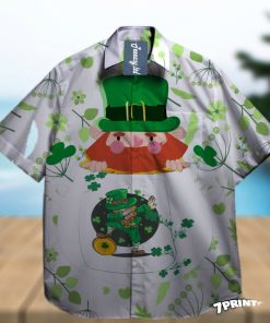Fun Clover St Patricks Day Ireland Shamrok Hawaiian Shirt