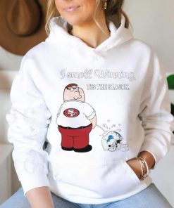 Funny 49ers I Smell Winning Tis The Season Detroit Lions Shirt