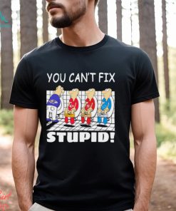 Funny Baltimore Ravens You Cant Fix Stupid Shirt, hoodie, sweater, long sleeve and tank top Funny Baltimore Ravens You Cant Fix Stupid Shirt